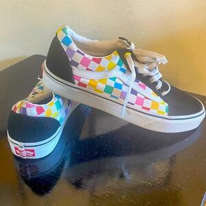 Vans Multicolor Checkered Sneakers